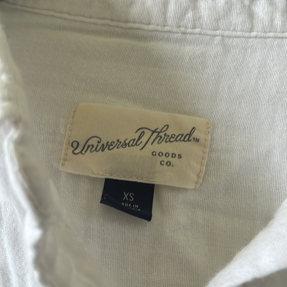 Universal Thread Cotton Button-Up Shirt - Picture 2 of 4